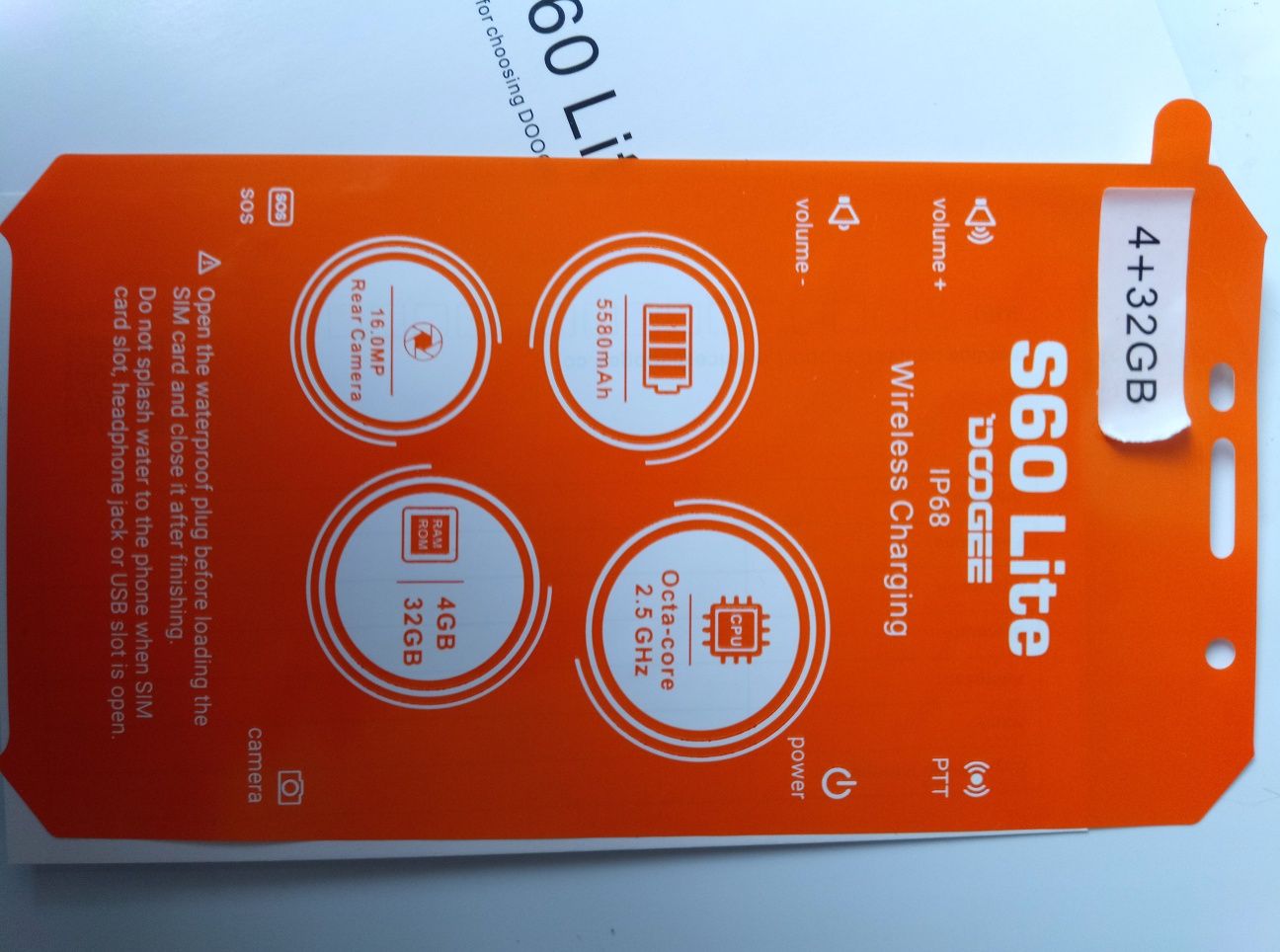 Смартфон  Doogee s60 Lite