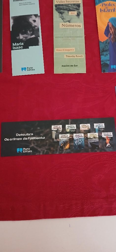 Marcadores de livros, novos