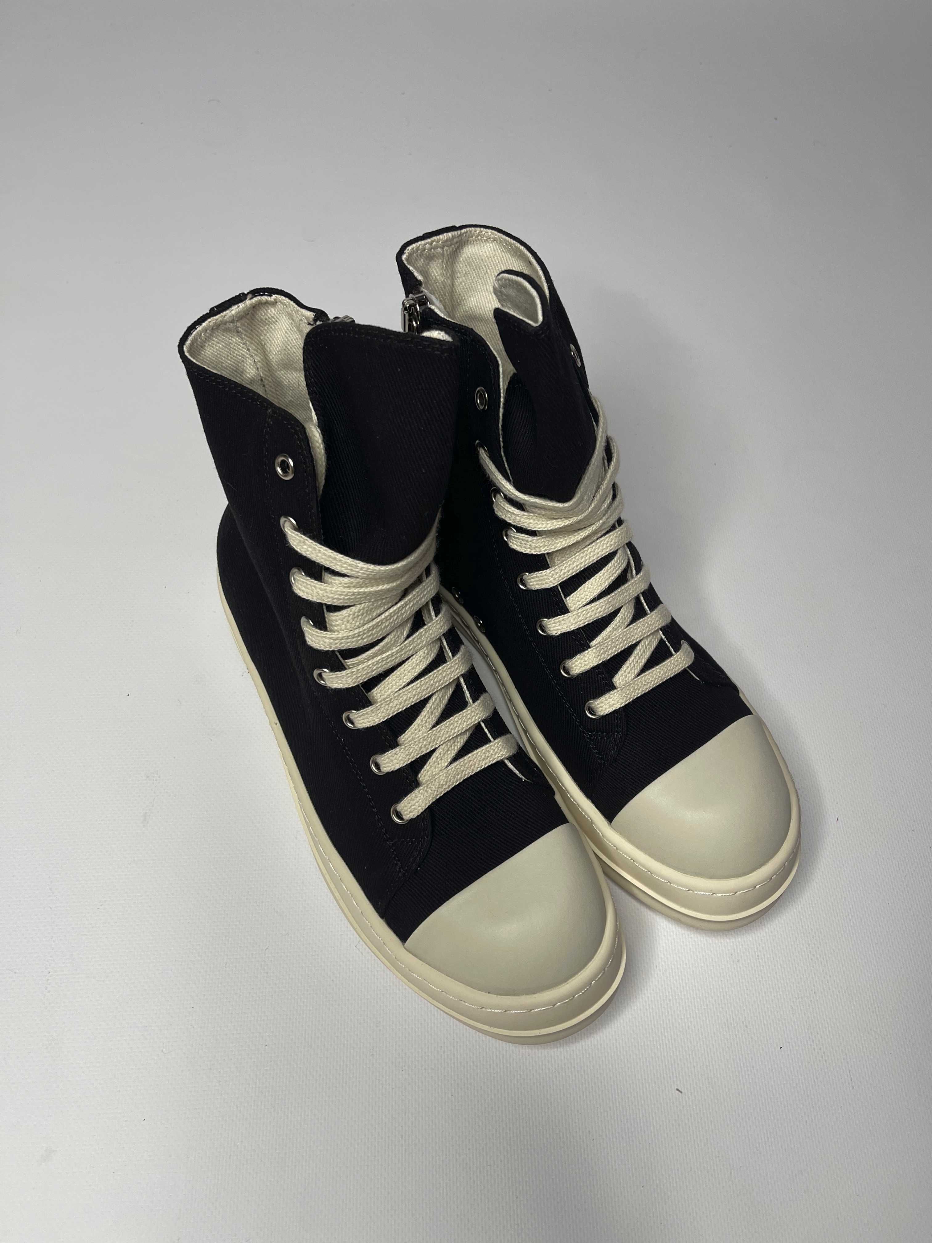 Кеди Rick Owens DRKSHDW laces sneakers ramones geobasket кеды 42 40 41