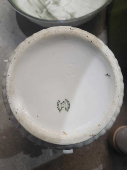 Conjunto Jarra e Lavatório Centenário Vista Alegre