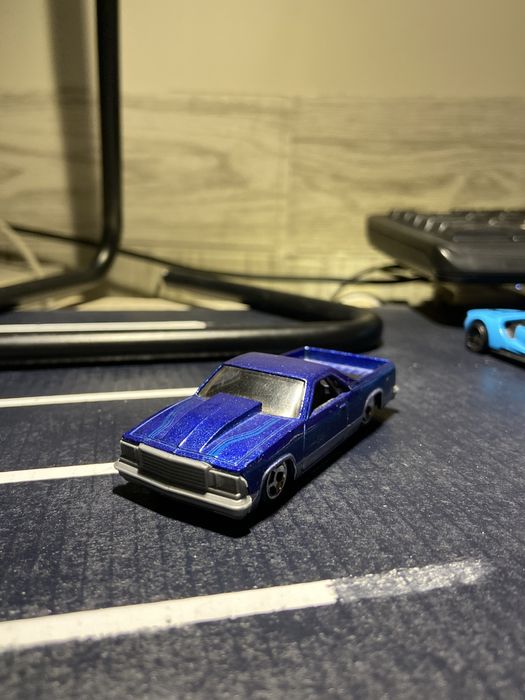 80’ Chevy El Camino - Loose - Blue - Hotwheel