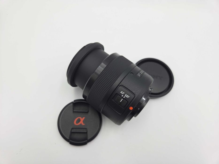 WYPRZEDAŻ Obiektyw Sony DT 18-55mm 1:3.5-5.6 SAM II Sony A - jak nowy