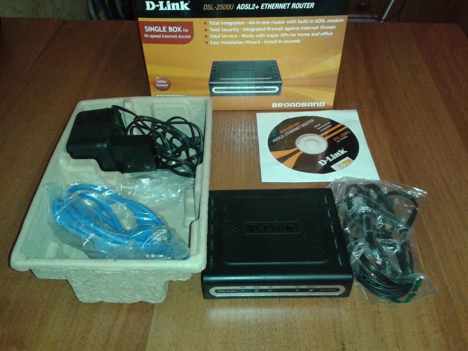 модем D-Link DSL-2500U