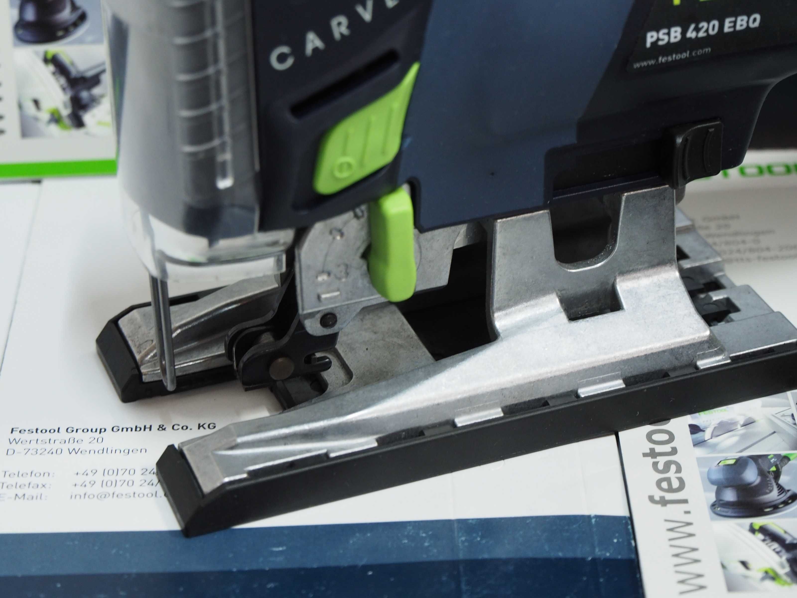 Wyrzynarka bezszczotkowa FESTOOL PSB 420 EBQ-PLUS nowa z kablem 400
