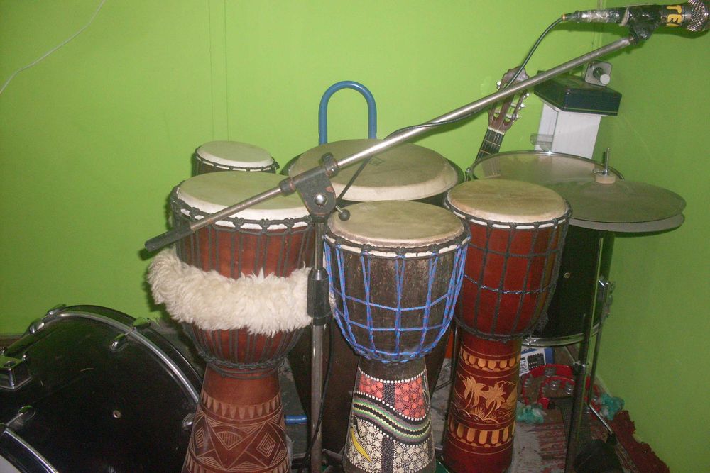 zestaw bębnów konga jamble