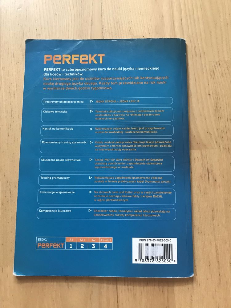 Jezyk niemiecki Perfekt 1 + starter