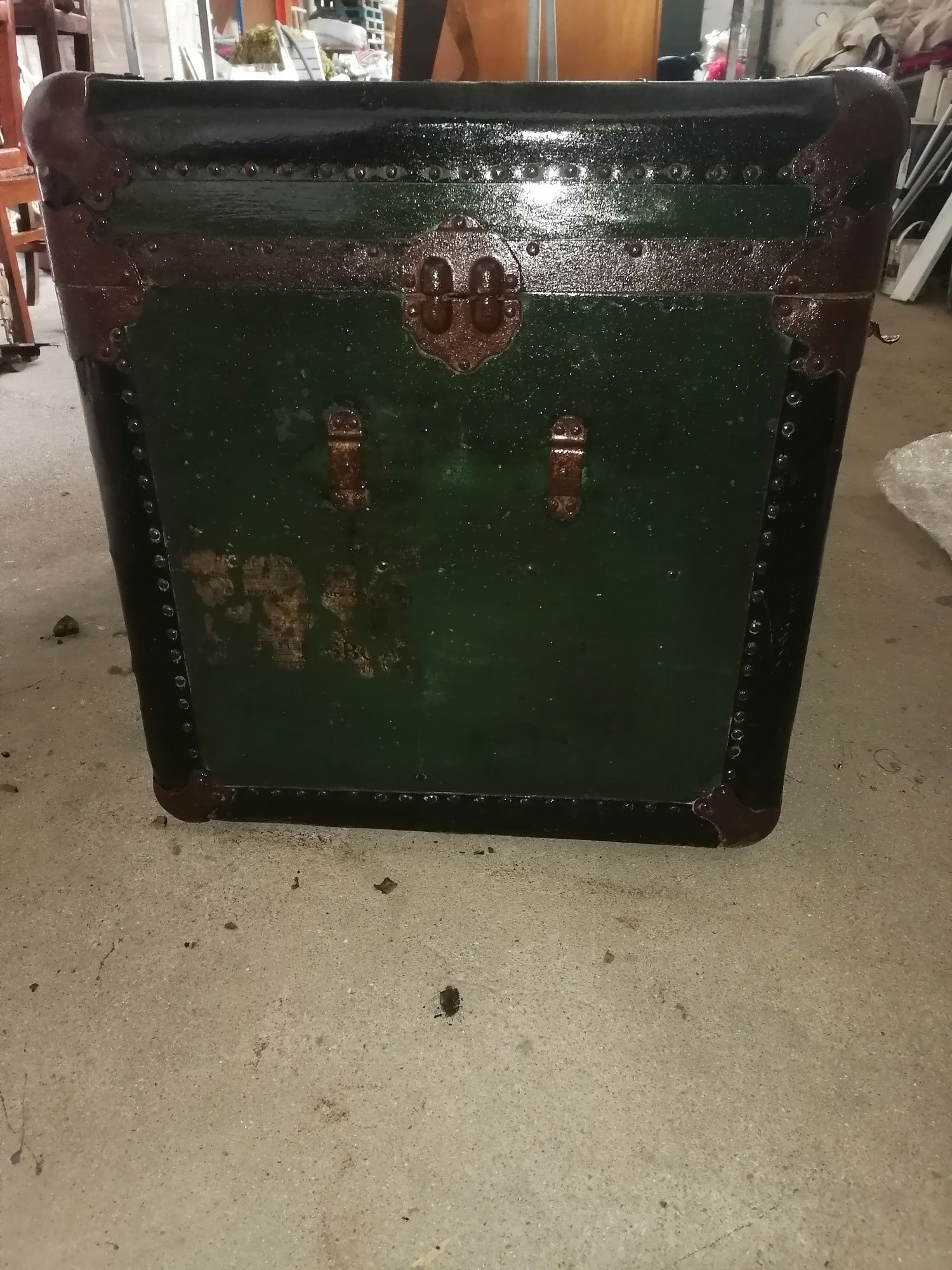 Arca antiga vintage