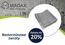 Korytko ściekowe 30x10 cm płytkie MADAX