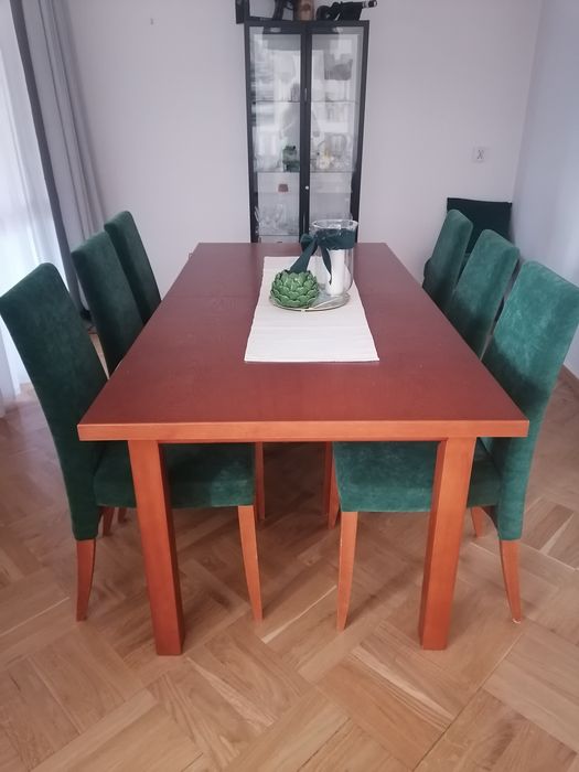 Rozkladany stół +6 krzeseł