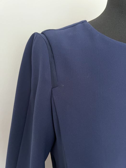 Zara Basic sukienka granatowa rozm M
