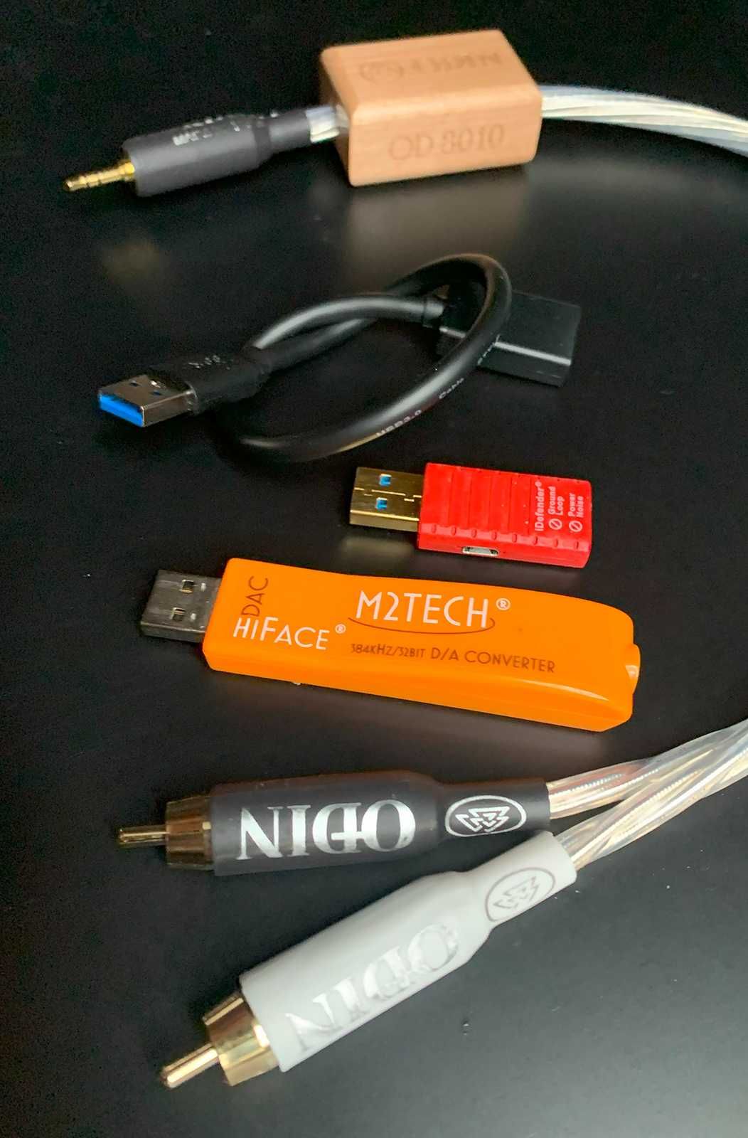 M2Tech DAC, IDefender, Nordost - zestaw lepszy niż inne warte 3Xwięcej