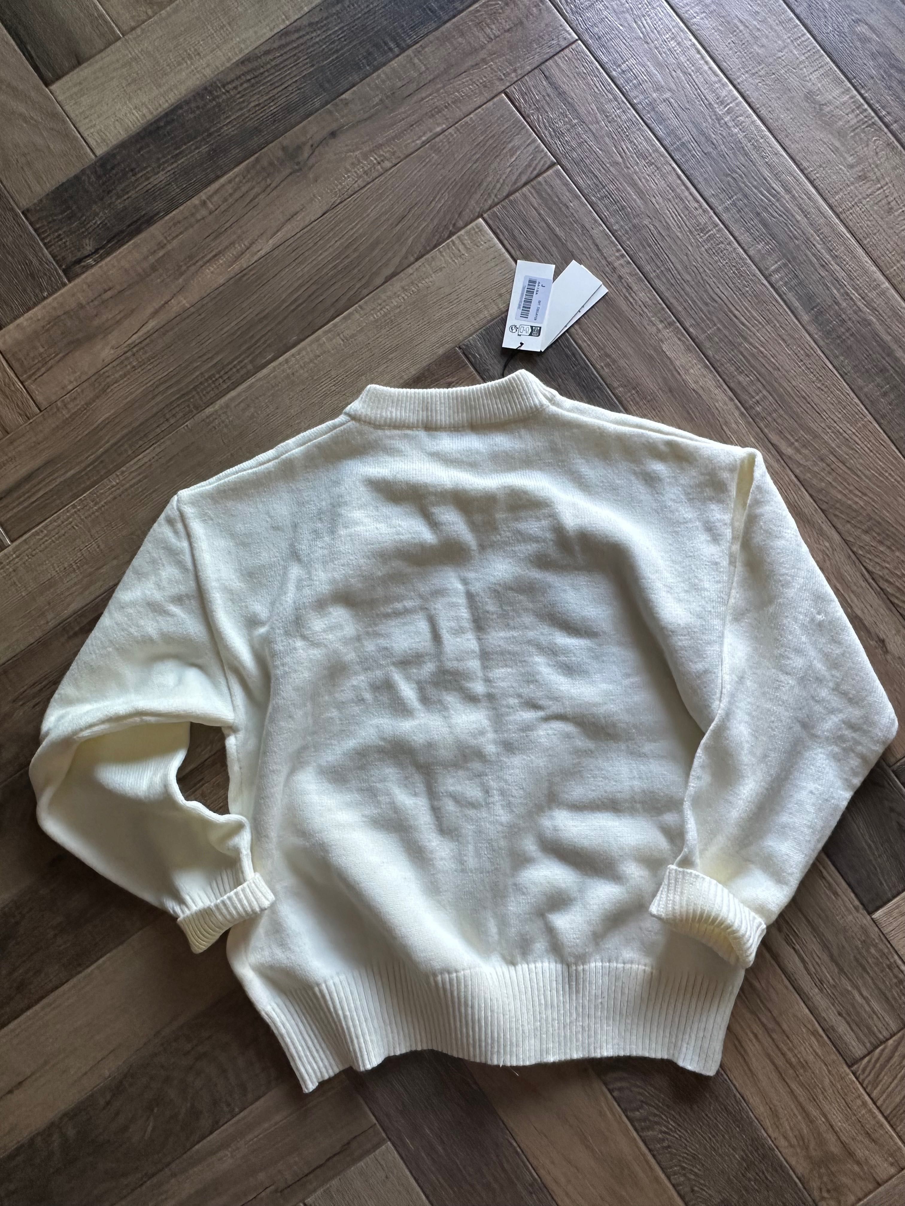 Sweter Ami biały mleczny L oversize