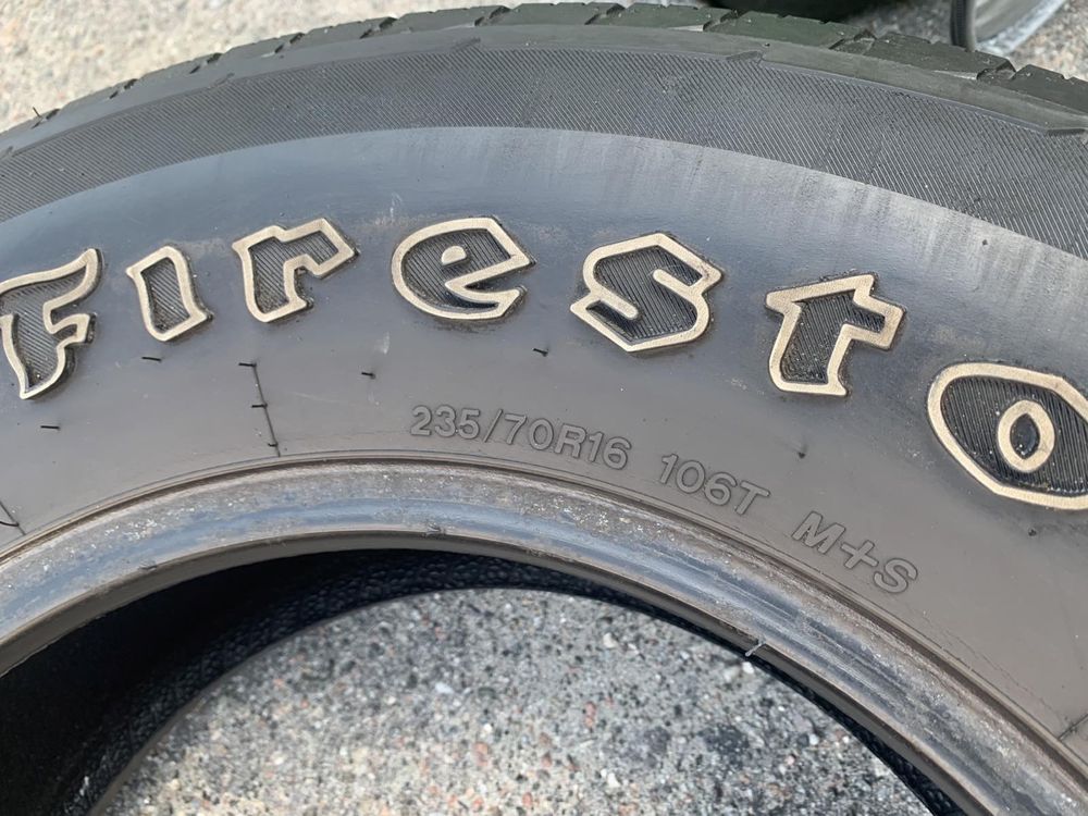 Шина одна Firestone Destination LЕ3 235/70 R16 одиночка