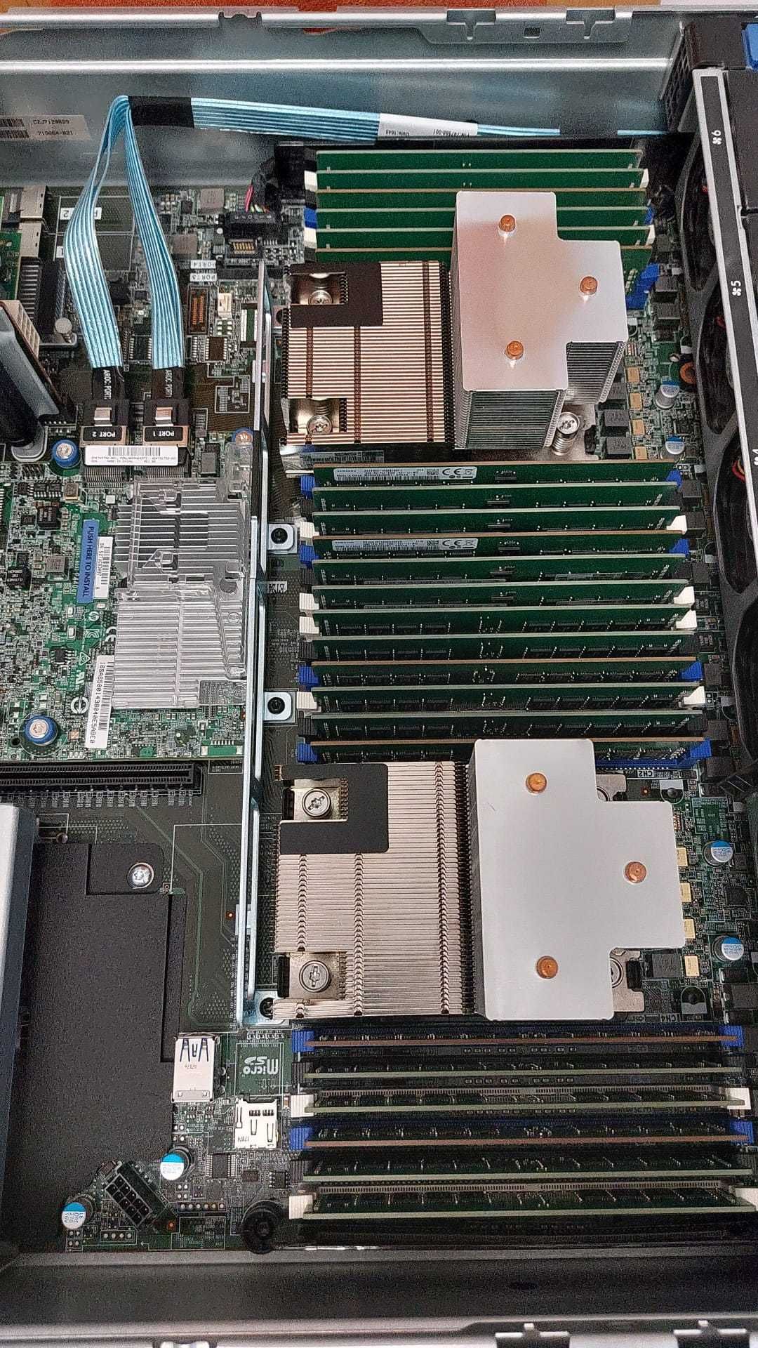 Serwer HP ProLiant DL380 G9 8 SFF 2,5  2szt 2667 V4 384GB