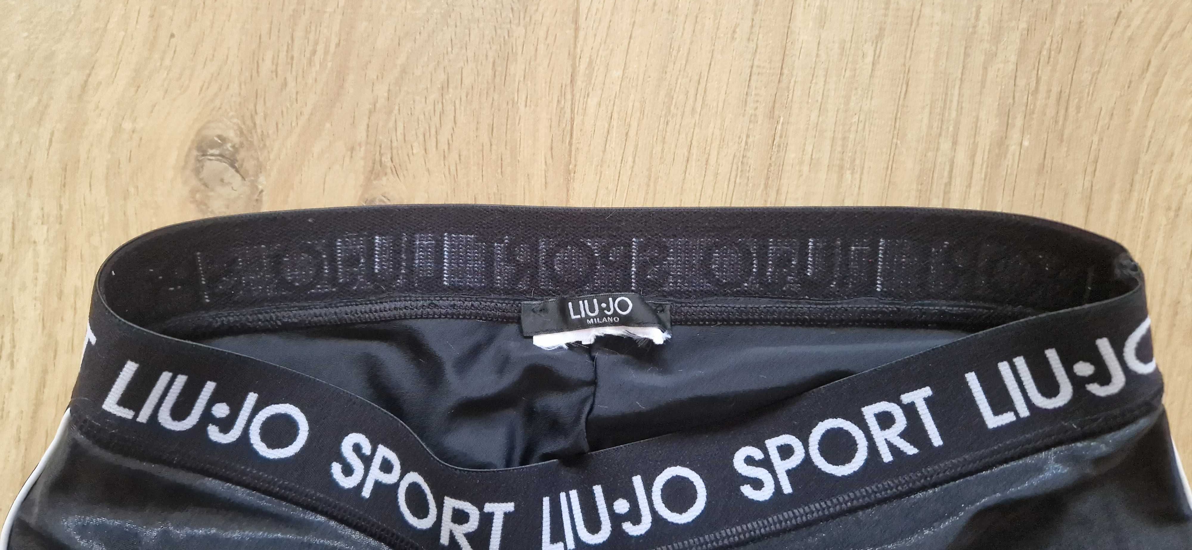 Legginsy czarne Liu Jo rozm. S stan bdb