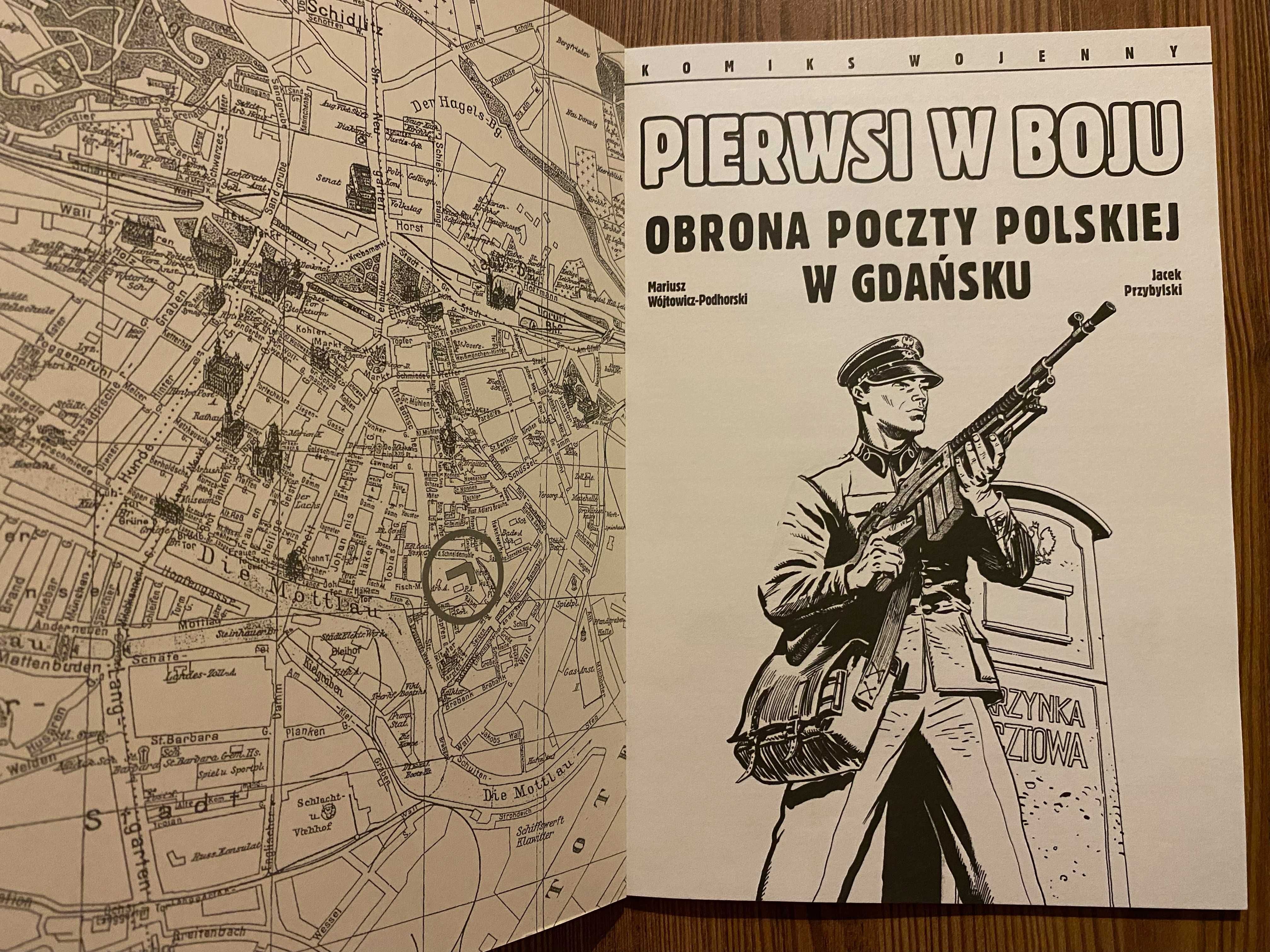 Westerplatte Załoga śmierci Pierwsi w boju 2 komiksy unikaty