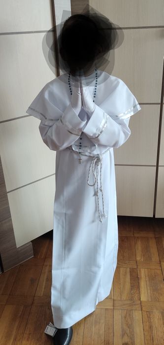 Alba komunijna 146 cm .