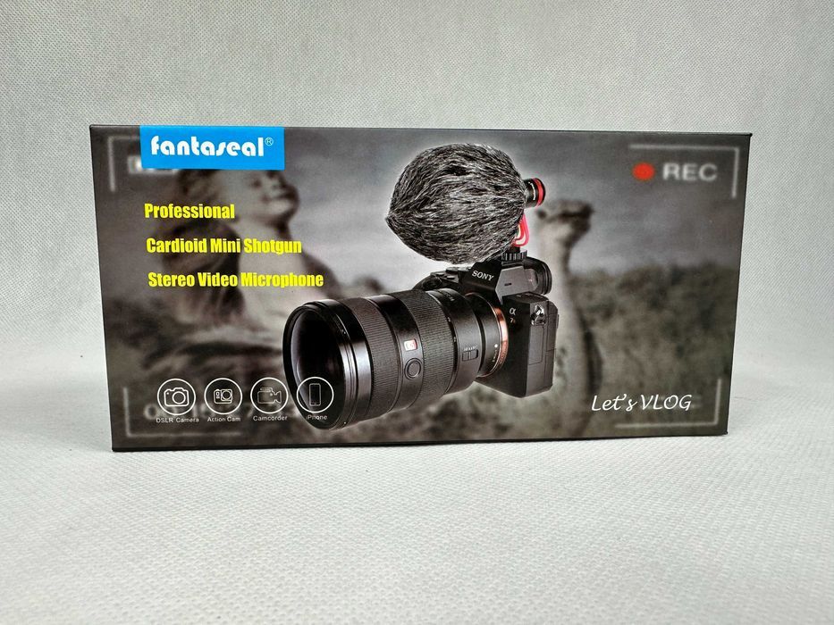 Fantaseal Sharpick-S7FR - kompaktowy mikrofon do smartfonów, aparatów
