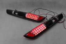 Lampy światła tył tylne FORD FOCUS mk 2 II 08-10 BLACK TUNING LED