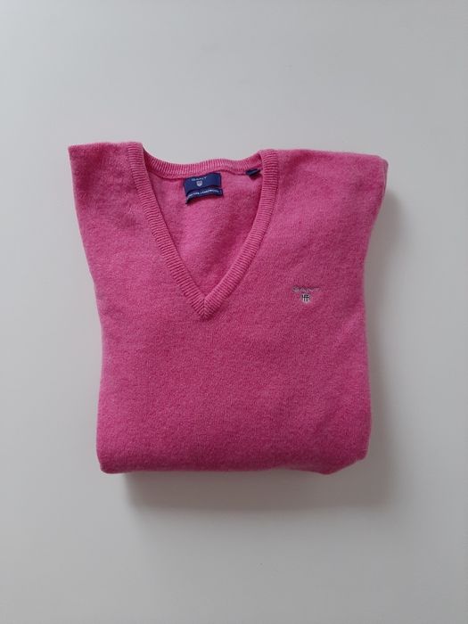 Sweter wełniany gant L