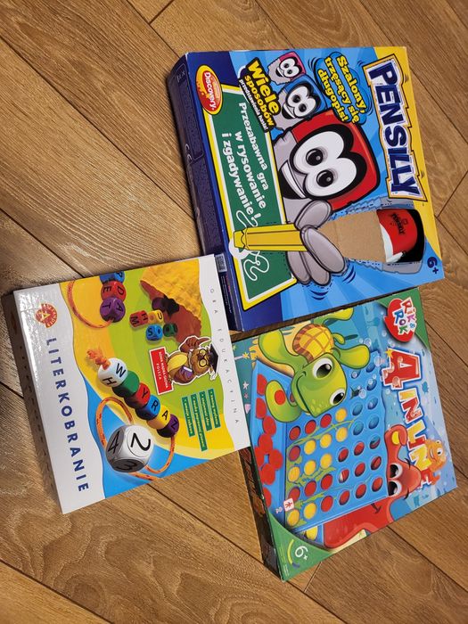 6+ gry Pensilly Dumel discovery/ Literkobranie alexander/4 in line