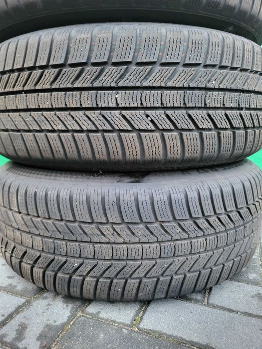 [k233] Koła zimowe BMW 17 Cali 5x112 Continental 225/55/17 22r 6m et27