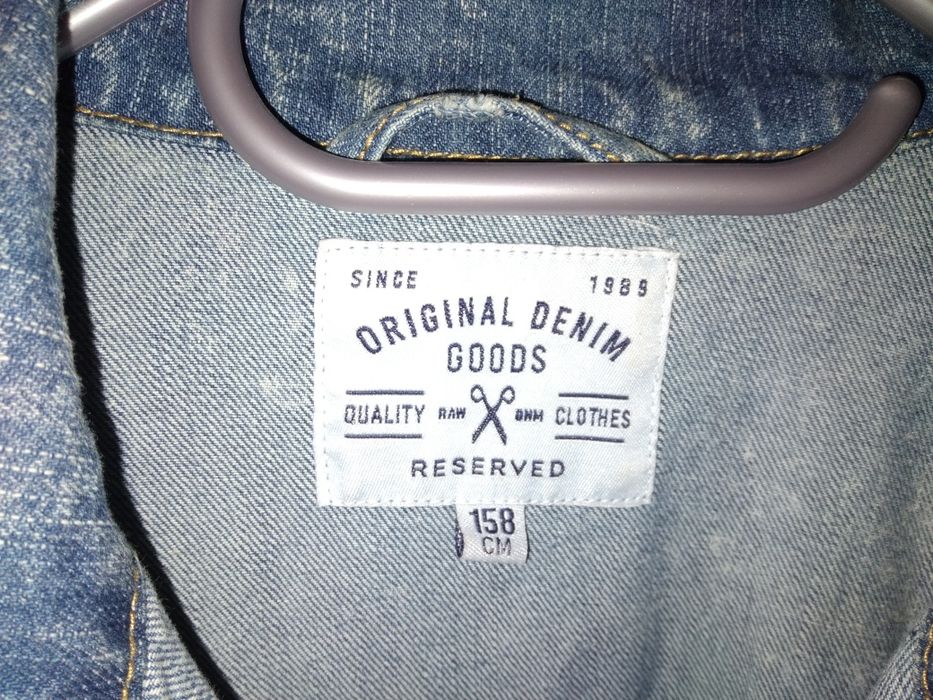 Kurtka jeansowa Reserved 158