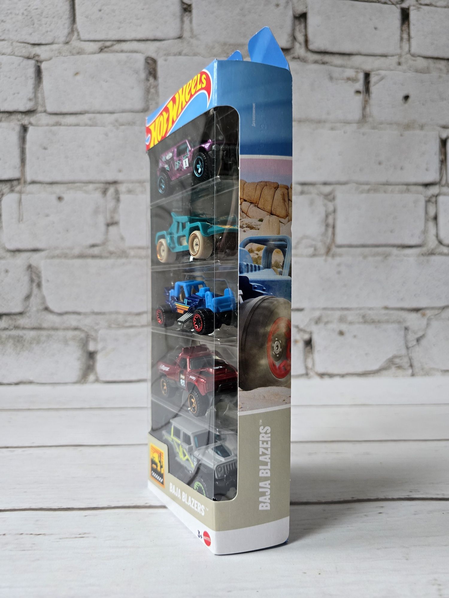 Hot Wheels autka resoraki Pięciopak 5-PAK 5szt Baja BLAZERS JBJ82 nowe