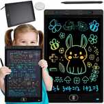Tablet graficzny XXL do rysowania 12 cali tablica znikopis multikolor