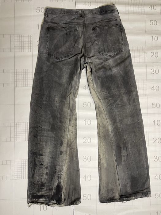 КАСТОМНЫЕ опиум джинсы сшитые вручную opium type flared
