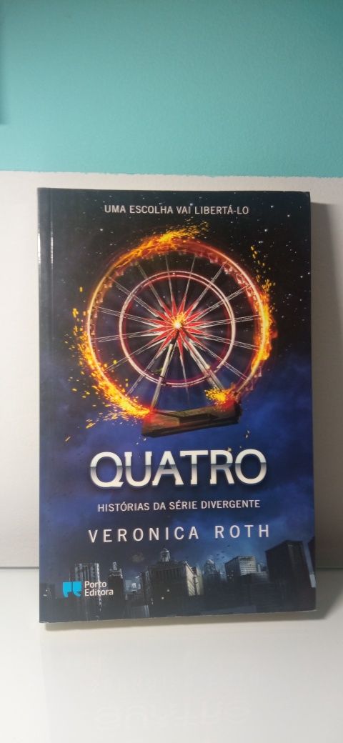 Livro "Quatro" da coleção Divergente