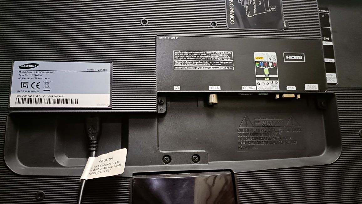 Monitor Samsung 22 całe z opcją telewizora