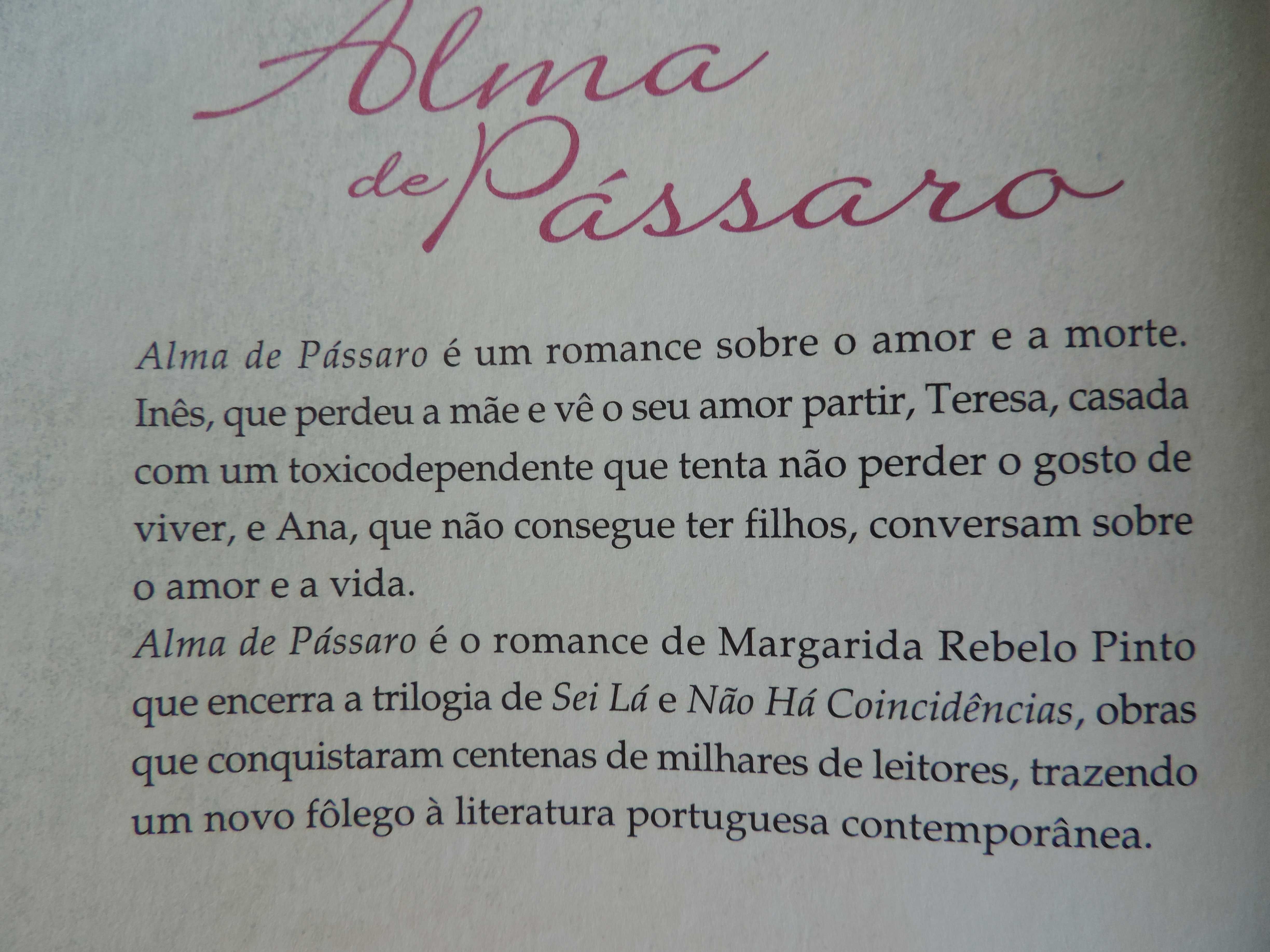 Alma de Pássaro, de Margarida Rebelo Pinto (Edição Especial)