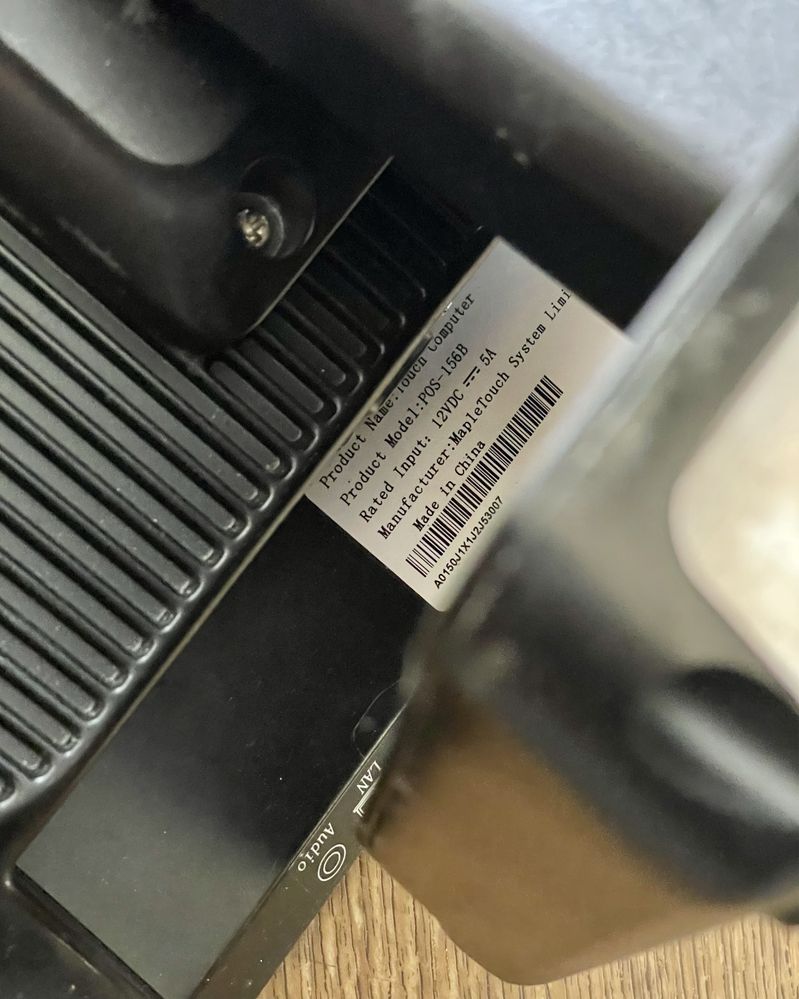 POS термінал MapleTouch 156B (15")
