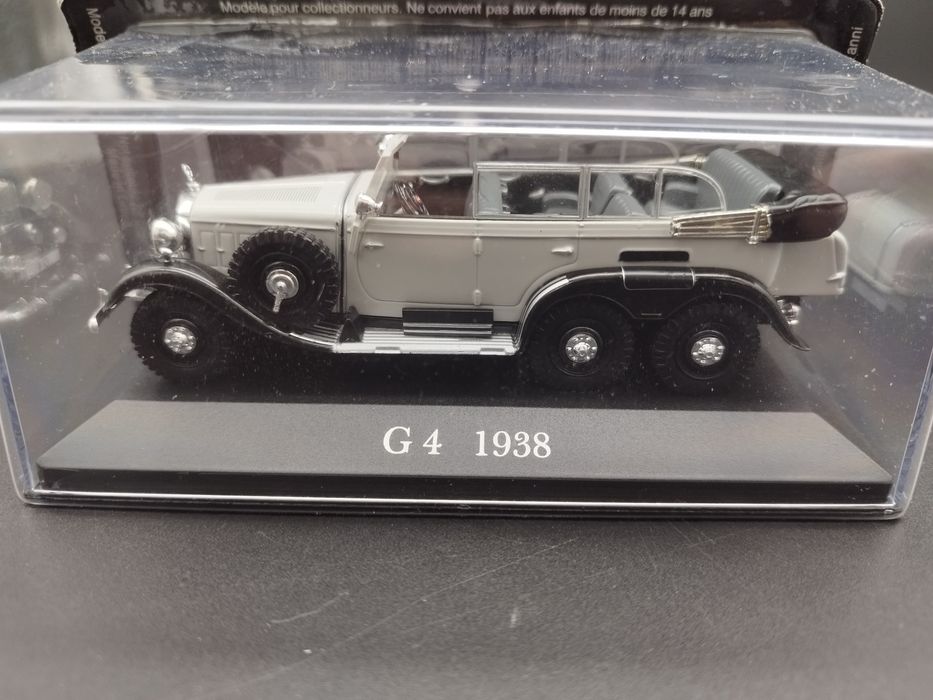 1:43 DeAgostini Mercedes Benz G4 1938 W3 model + gazetka