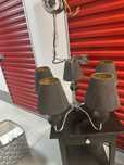 Lampa sufitowa czarna