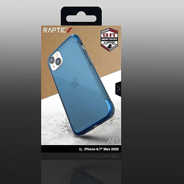 Raptic X-Doria Air Case etui iPhone 14 Plus pancerny pokrowiec niebies
