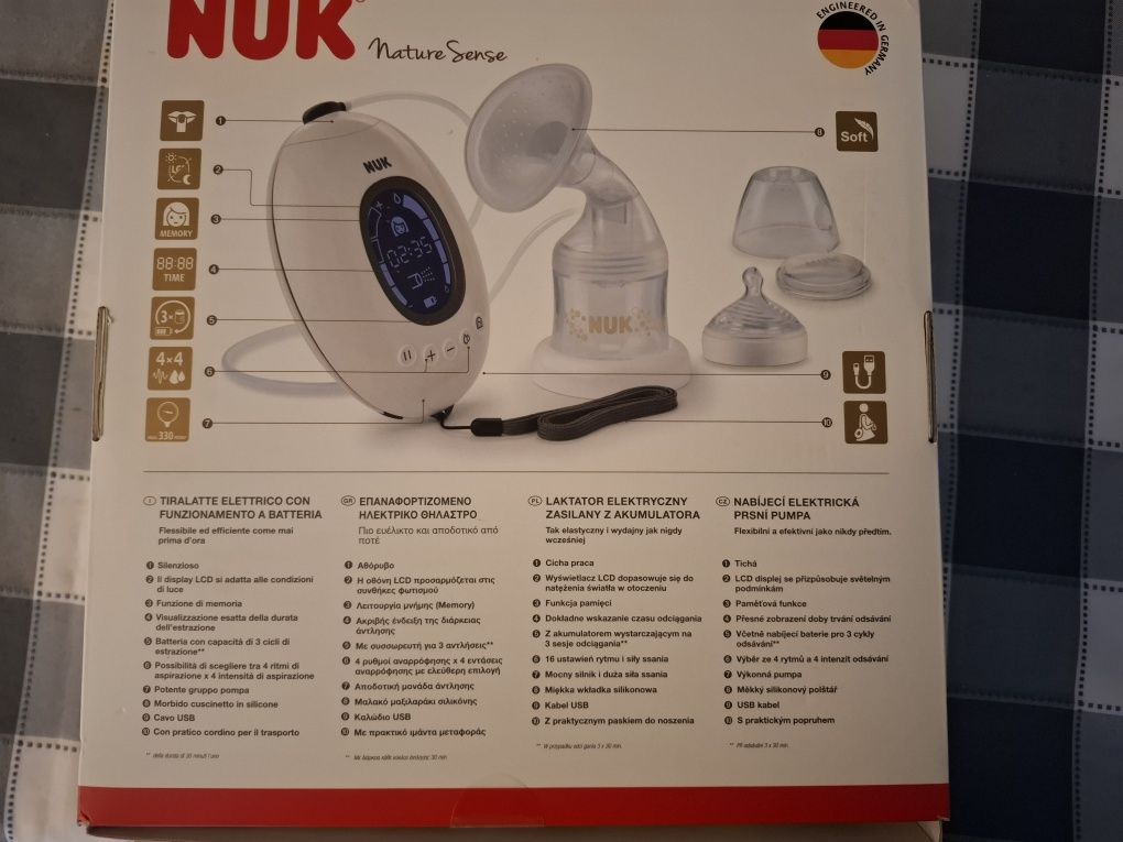 Bomba elétrica Nuk como nova