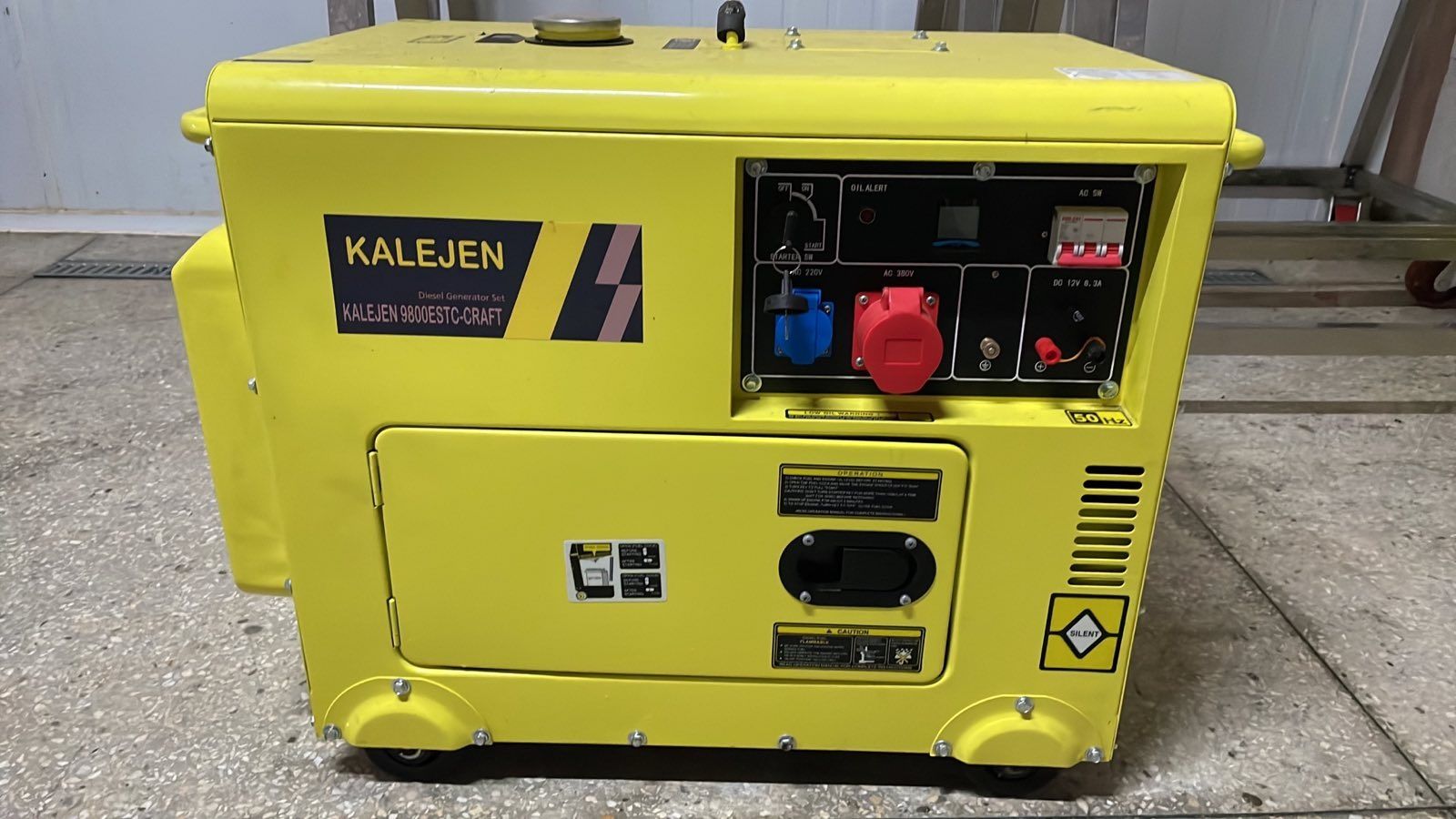 Дизельний генератор Kalejen 9800 ESSC-Craft 3ф, 8.0кВт/8.5кВтД