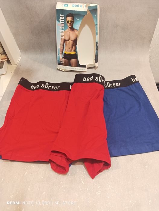 Bokserki męskie bawełniane 2 pak