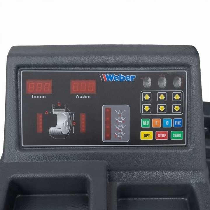 WYWAŻARKA do OPON półautomatyczna do 10″-24″ Series „ECO” WEBER