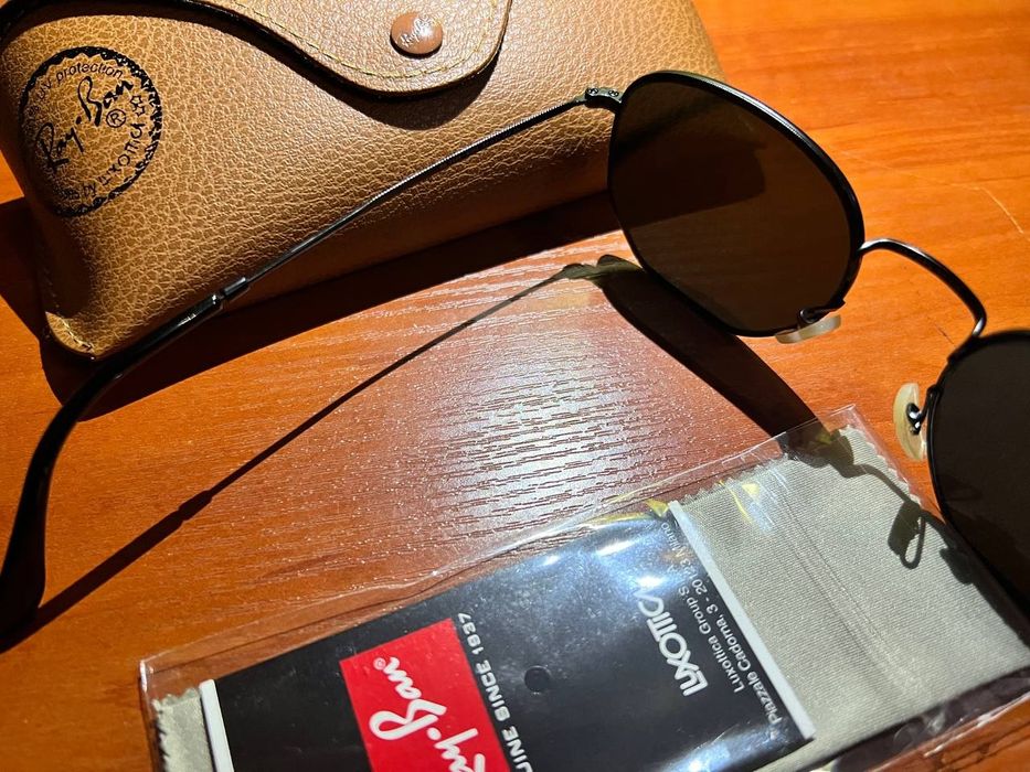 Ray Ban ОРИГИНАЛ 3548 Очки Hexagonal Flat Lenses солнцезащитные окуляр