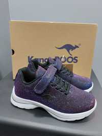 Nowe adidasy sneakersy KangaROOS Memory Foam dla dziewczynki r.31
