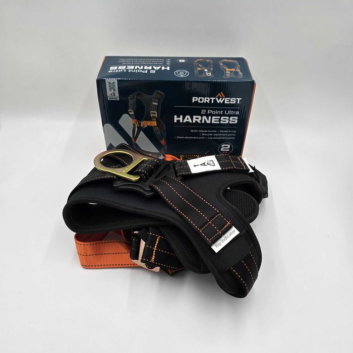 Dwupunktowe Szelki Uprząż Portwest Ultra FP72 Rozmiar S-M-L - Okazja!