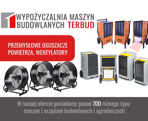 Nagrzewnica olejowa, elektryczna, osuszacz, pompy, wentylatory, itp