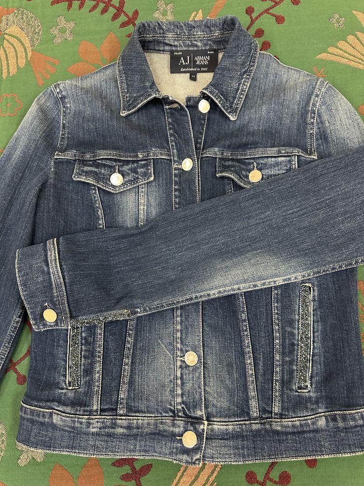 Джинсовая куртка Armani Jeans оригинал