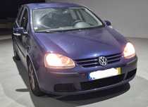 Carro Vw Golf V azul
