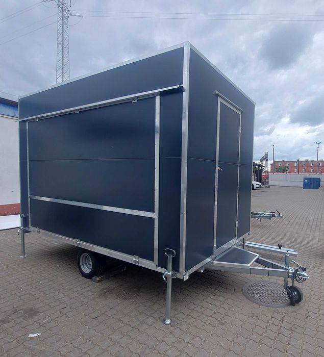 Nowa przyczepa gastronomiczna - do gier, kina! Pod klienta! OKAZJA!