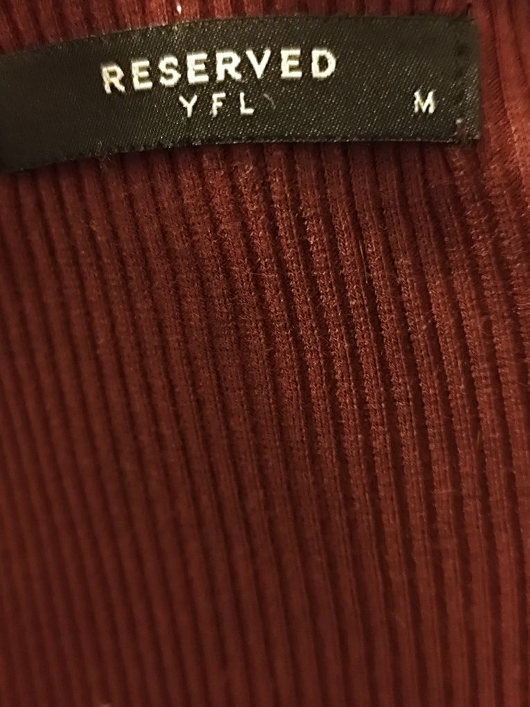 Reserved -burgundow, a bawelniana sukienka mini