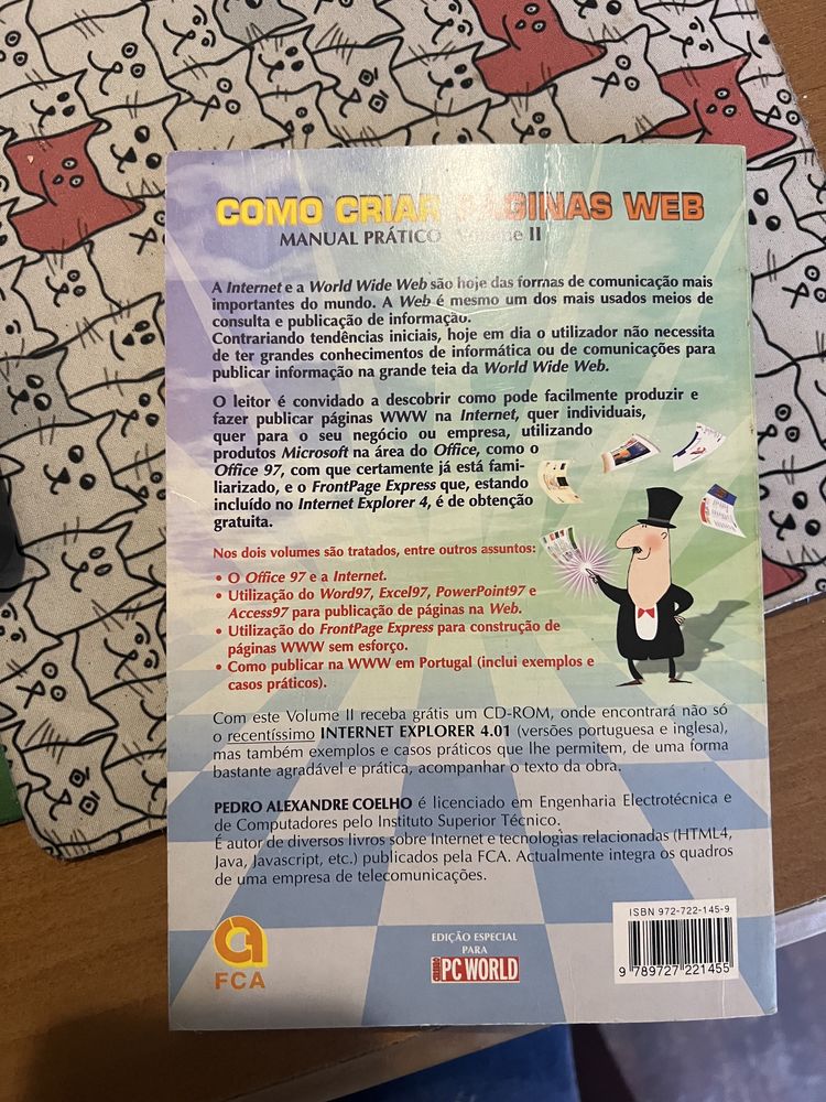 Livro Como Gerir Páginas WEB - Manual Prático de Pedro Coelho